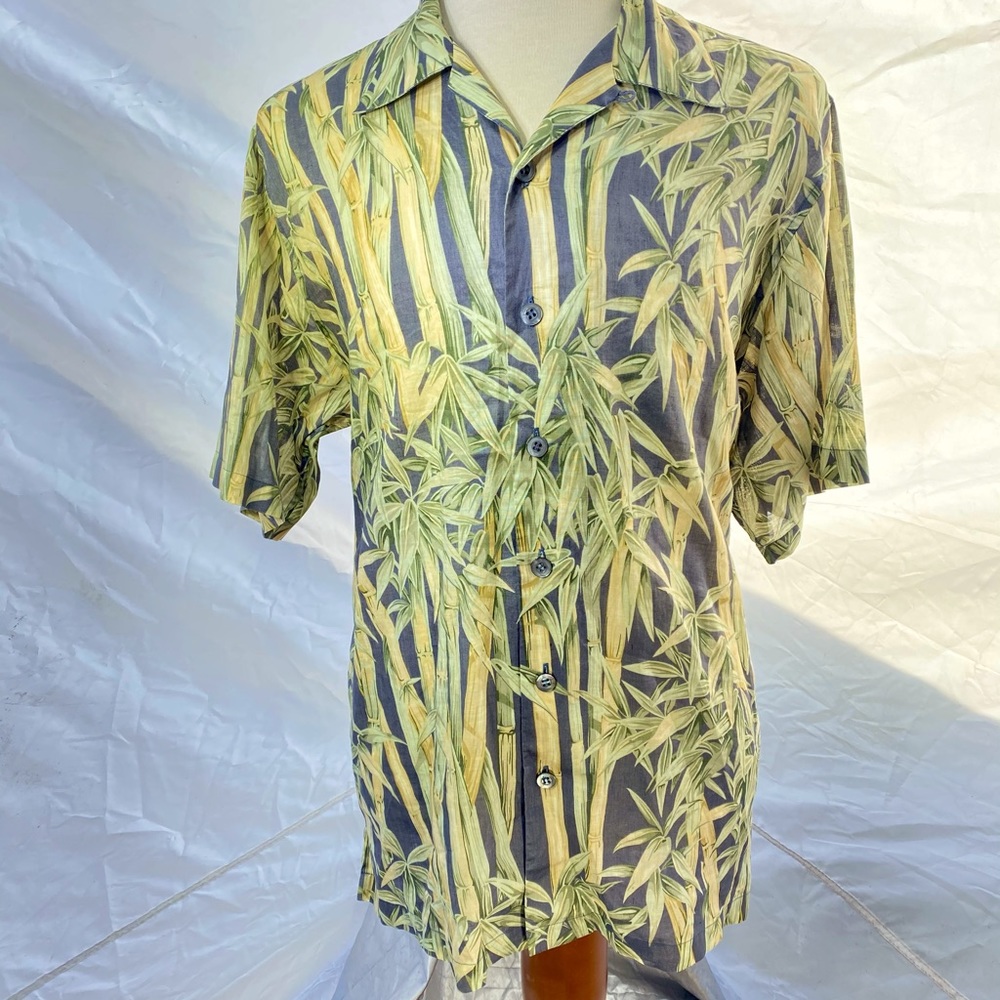 Nearly NWOT JIM THOMPSON Bamboo Hawaiian Shirt Large